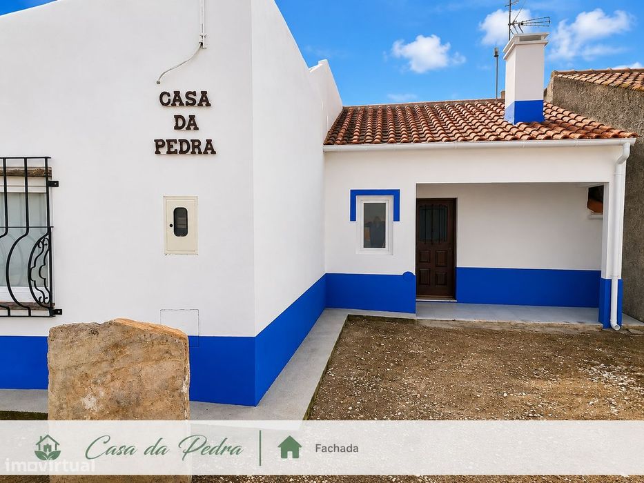 Moradia T1 com Jardim | Varanda | Santiago Maior - Alandroal
