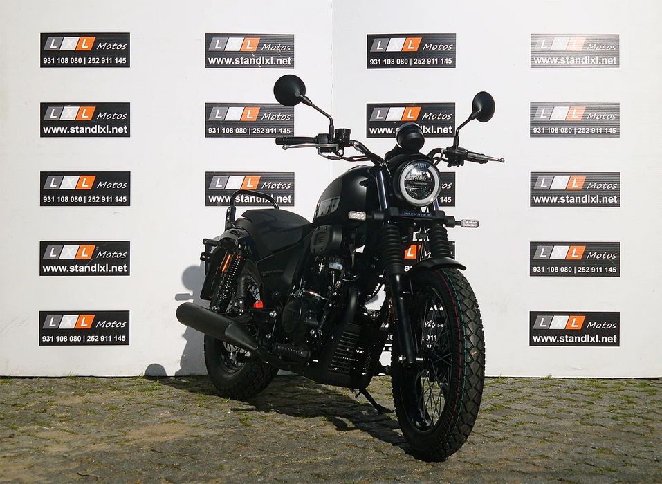 Macbor Rockster Flat 125 + CAMPANHA