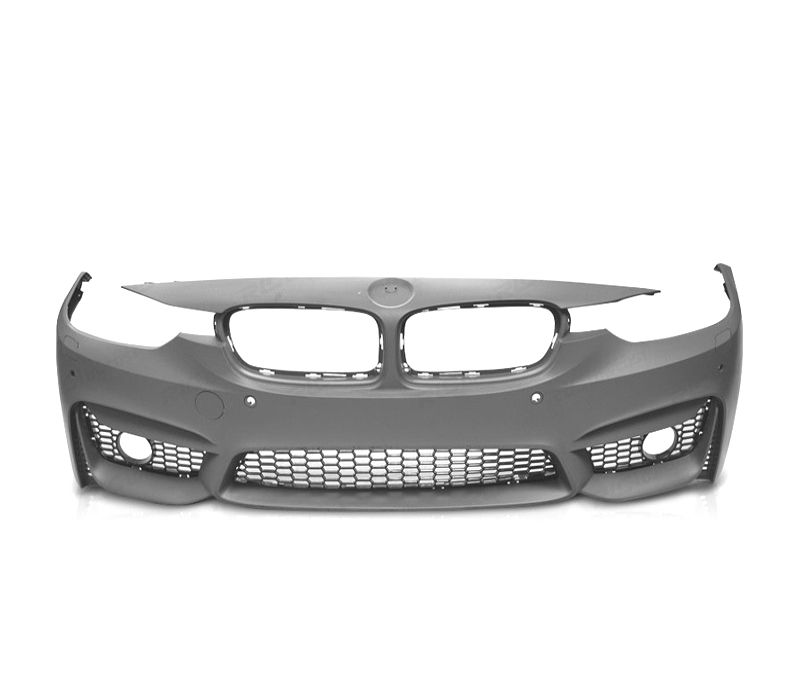 PARA-CHOQUES FRONTAL BMW F30 F31 LOOK M3 PDC SRA + GRELHAS DE FAROIS NEVOEIRO