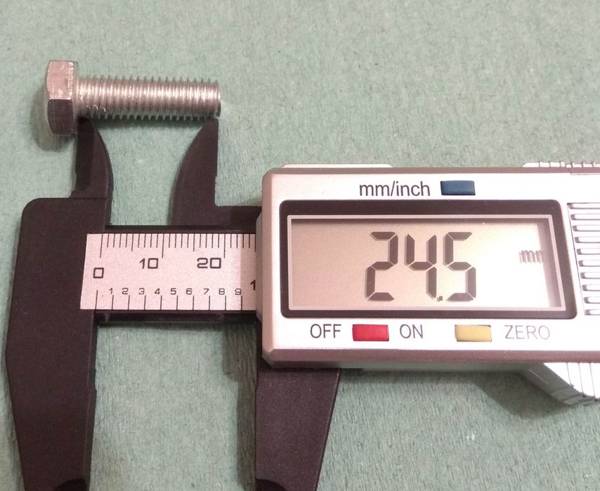 Болт винт М8 левая резьба для дисковой пилы торцовки