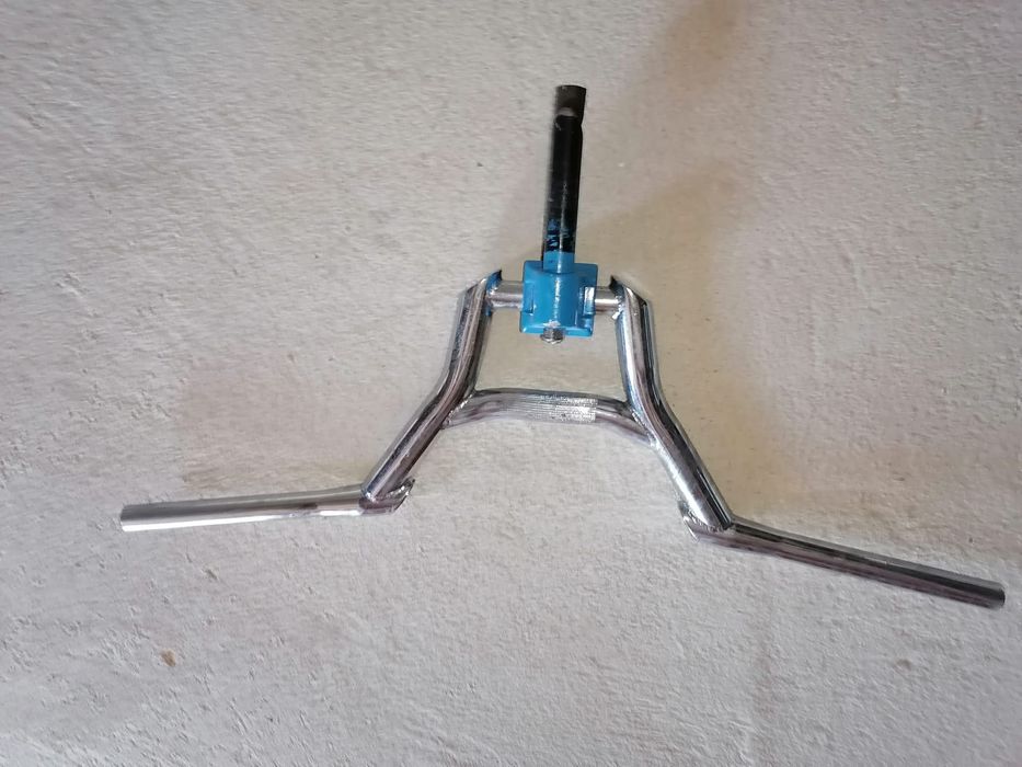 bmx vintage com volante de alumínio extra