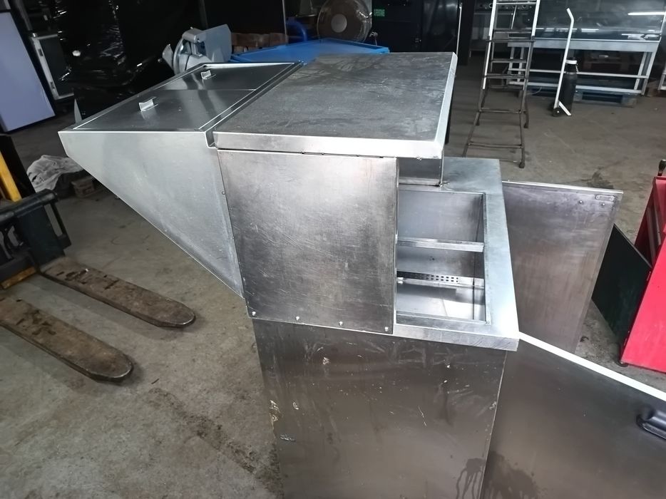 Estufa de batata frita com substrutura