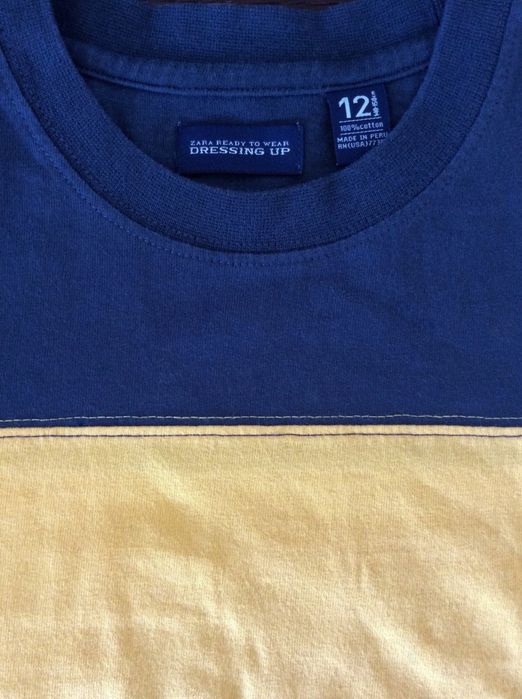 T-Shirt ZARA Manga Curta 75