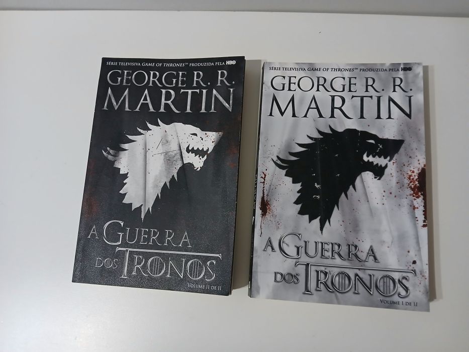 Coleção de livros As Crónicas de Gelo e Fogo