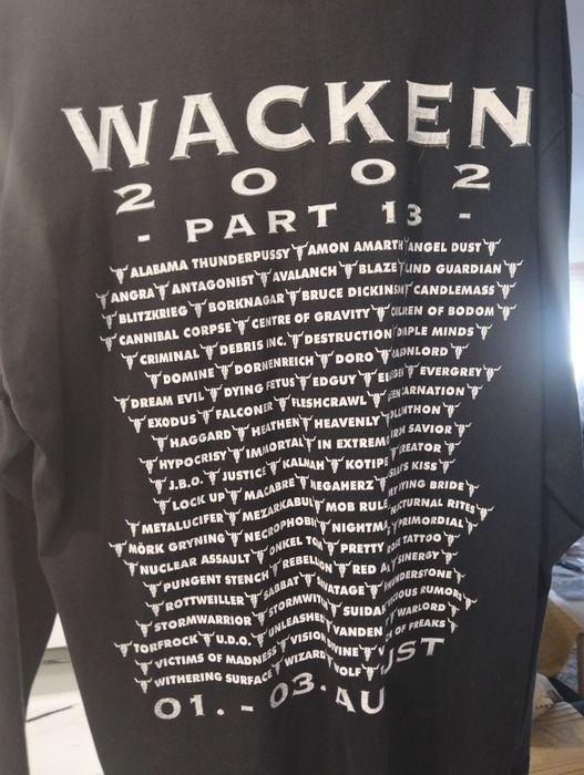 Sweat wacken Agosto 2002