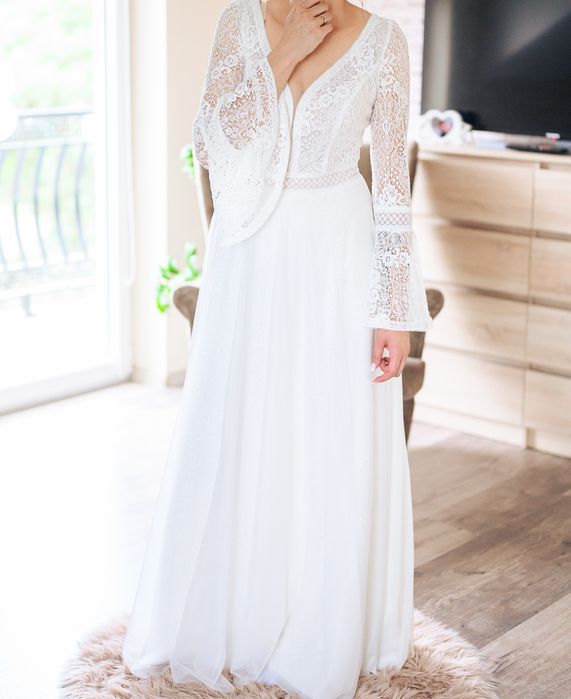 Suknia ślubna boho