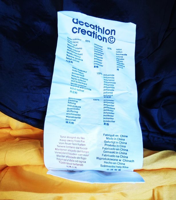 2 sacos cama da Decathlon, como novos, XL e XS