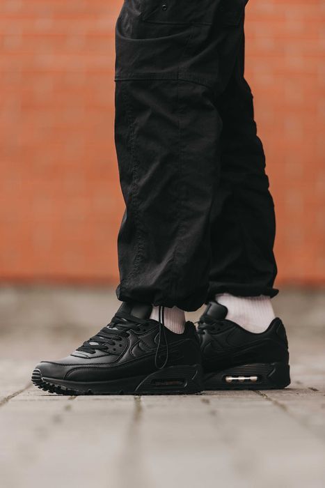 Кроссовки Nike Air Max 90 Full Black / кросівки найк