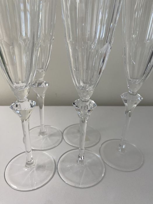 Conjunto 5 Copos de Champanhe | Cristal d’Arques