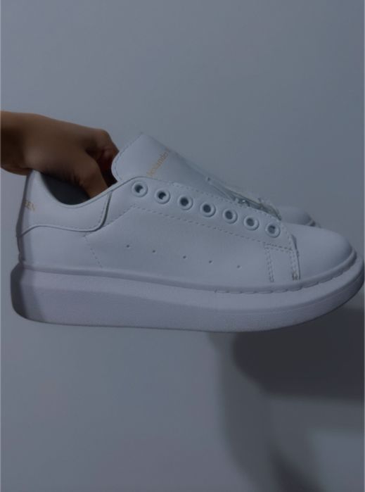 Нові шкіряні  кеди Alexander McQUEEN