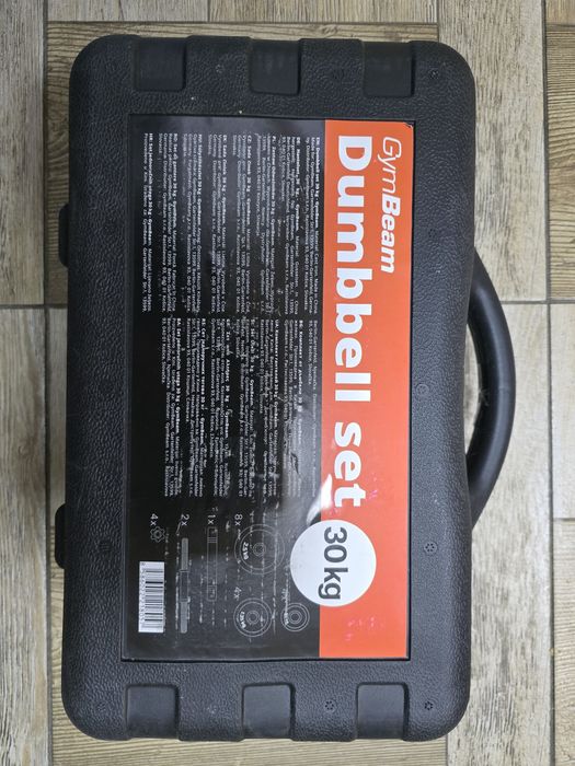 Набір гантелей 30 кг - GymBeam