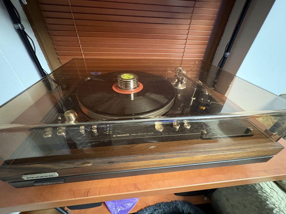 Gramofon Pioneer PLC-1700 Direct Drive, Hall Motor,+ wkładka AT-VM95EN