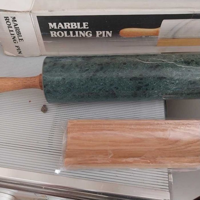 Marble Kitchen Rolling Pin with Stand64285036218753120