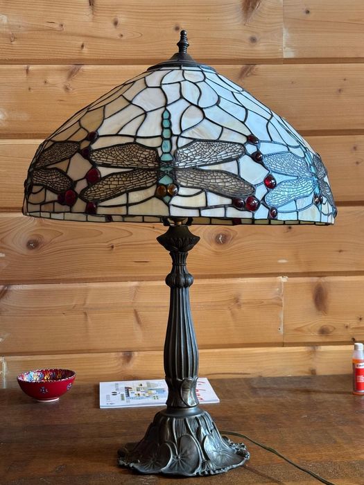 Candeeiro de mesa Tiffany