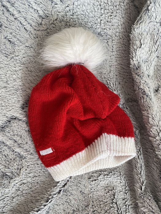 Czapka zimowa Polska z pomponem