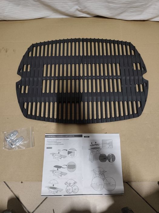 Żeliwny ruszt do grilla weber Q200