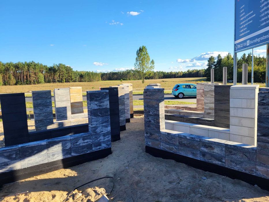 Pustak ogrodzeniowy/ Brama/ Furtka/ Panele 3 D/2 D