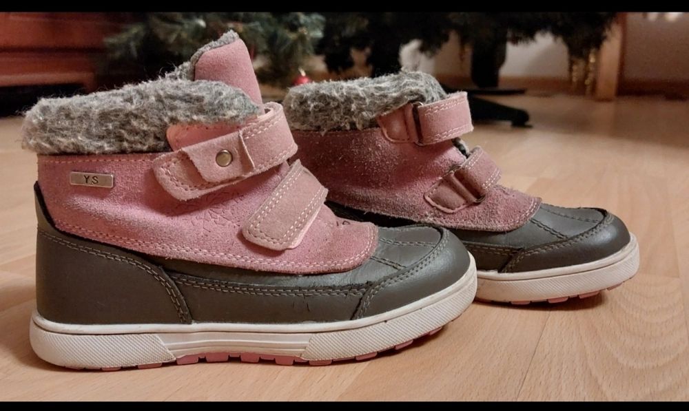 Dziewczęce buty zimowe rozm. 28