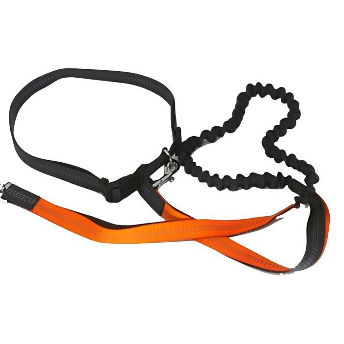 Smycz Psa Biegania Amortyzator 130-200cm Rozszerzalna Spacer