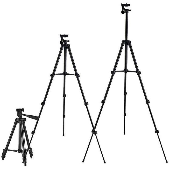 STATYW 4 w 1 TRIPOD *nowy* uchwyt na telefon aparat 103cm + pilot etui