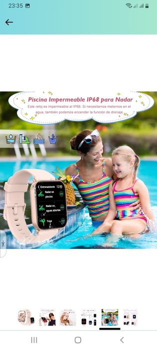 Relógio inteligência artificial de criança