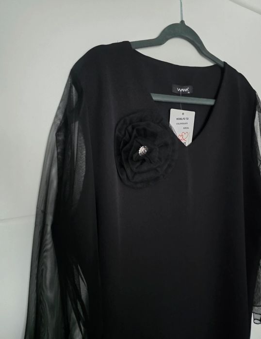 Wyprzedaż Wawa elegancka ołówkowa sukienka plus size xxxl 48 50