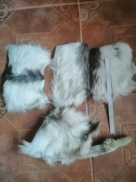 Нахлист.Матеріали. Шерсть козы, бобра, песца. .