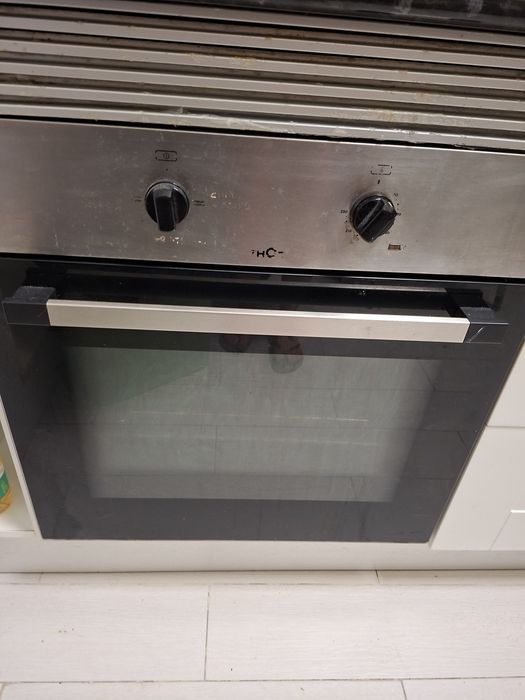 Placa, forno e exaustor