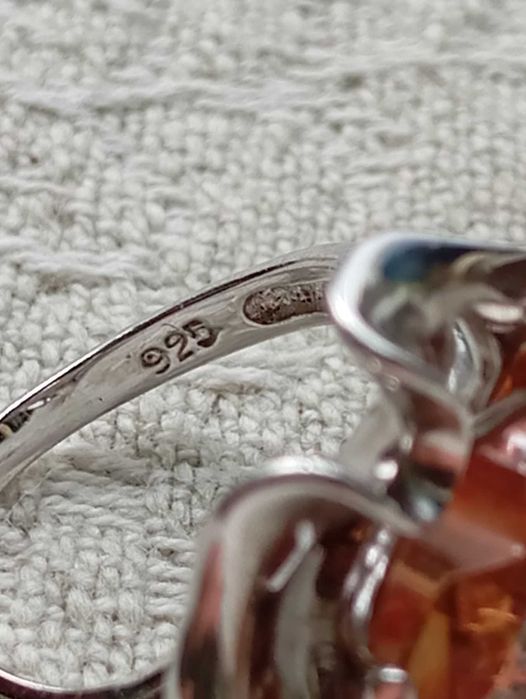 Кольцо серебро 925  винтаж