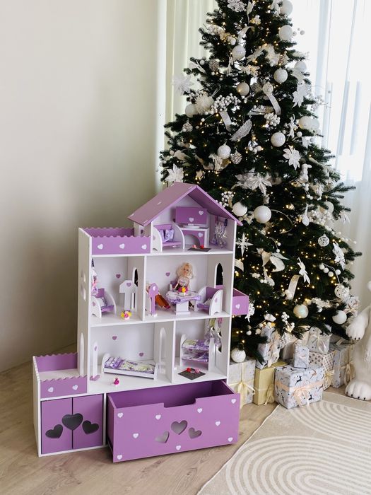 Ляльковий будинок зі шухлядою  Будинок для ляльок Дім для барбі