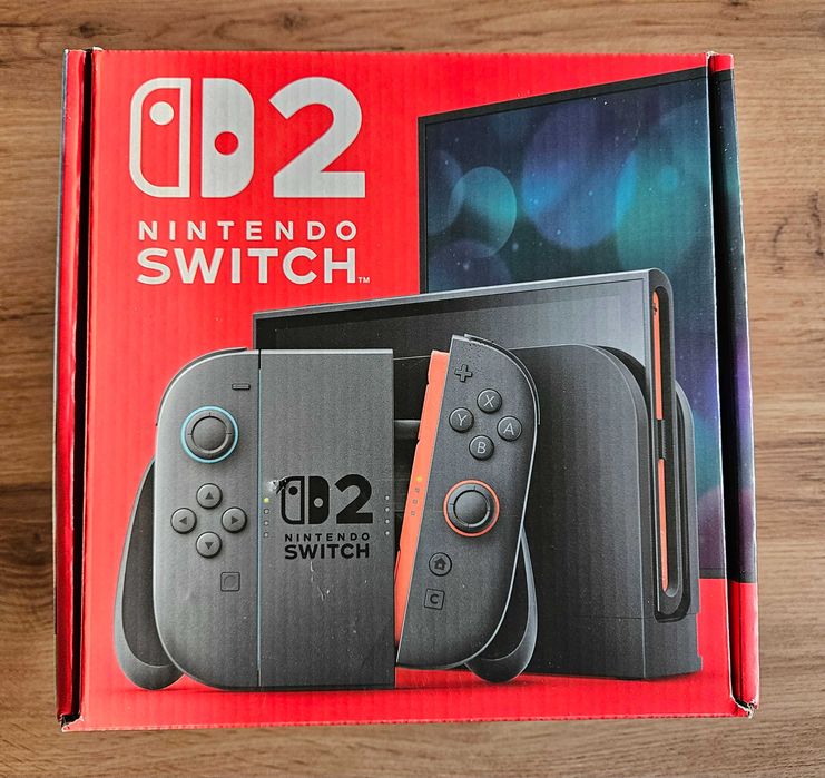 Nintendo Switch 2 Nova + Jogo DonkeyKong Bananza + Bolsa de Transporte