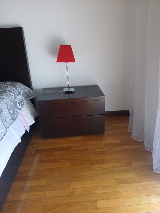 Mobilia quarto completa. Cama,comoda 2 mesinhas cabeceira  e espelho
