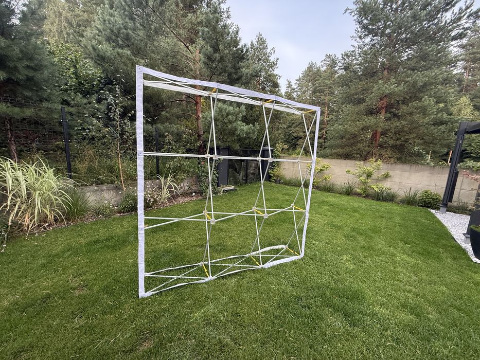 Zestaw reklamowy POP-UP – 2 ścianki 225x225, 2 lady, stojak + 6 lamp