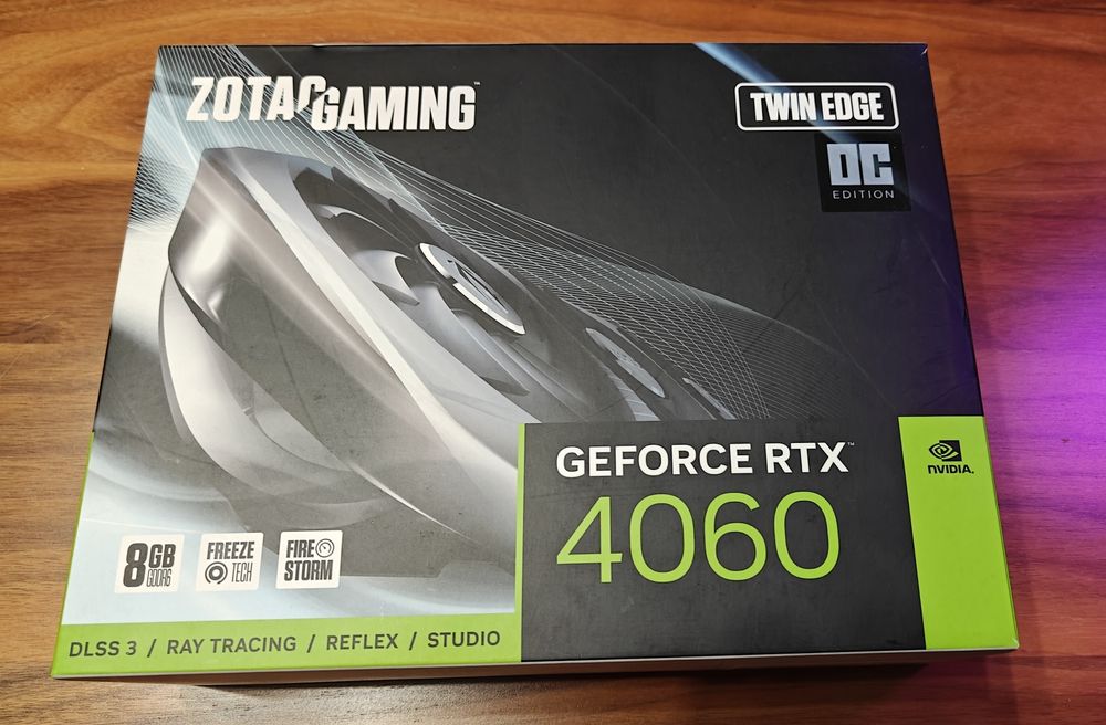Відеокарта GeForce RTX 4060 8Gb Zotac