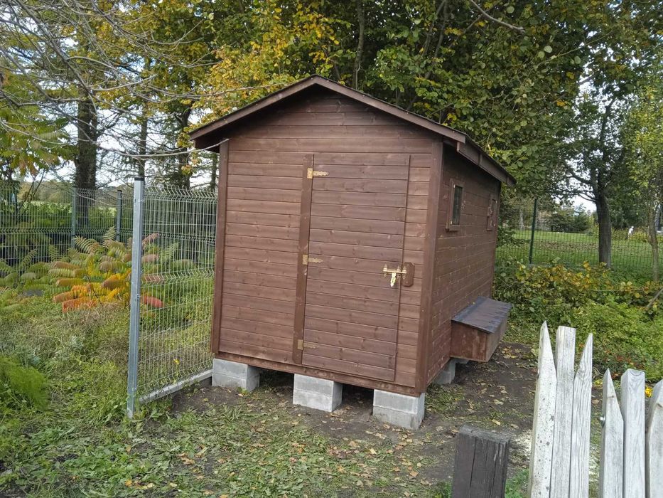 Kurnik 4 x 2 Kokoszka. Kurnik dla kur, kaczek, domek dla drobiu