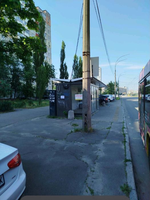 Оренда зупинкового комплексу пр-т. Червоної калини 38/10, 15м² назва зупинки "Сабурова" - Вид 2