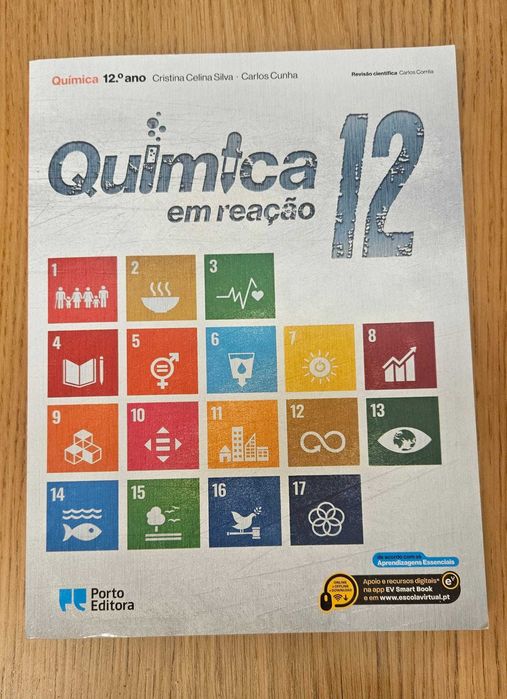 Livro de QUÍMICA 12º ano - Química em reação - NOVO