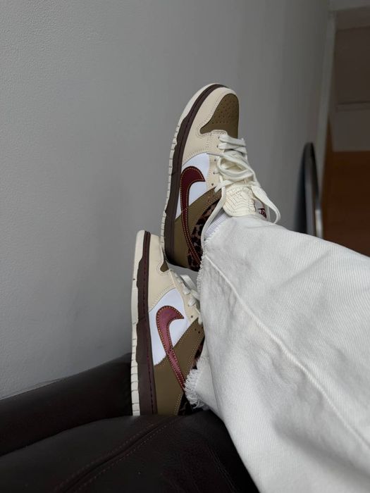 Nike SB Dunk Low White / Cheetah
