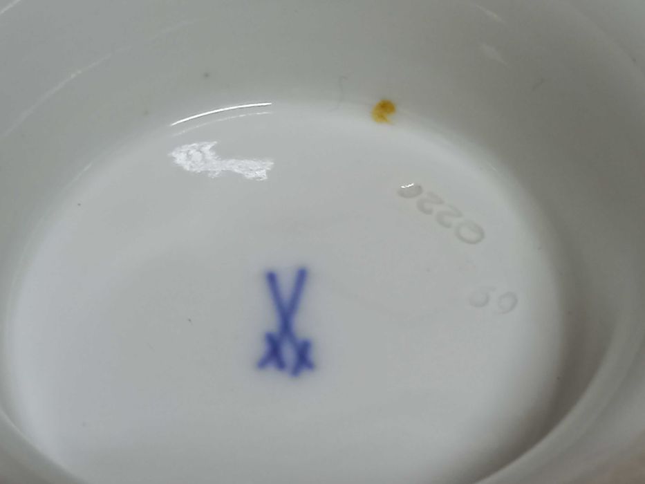Wazon - krater, ręcznie malowany, MIŚNIA, MEISSEN