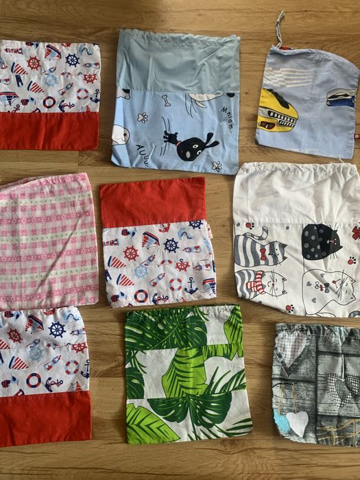 Woreczki bawelniane 9 szt