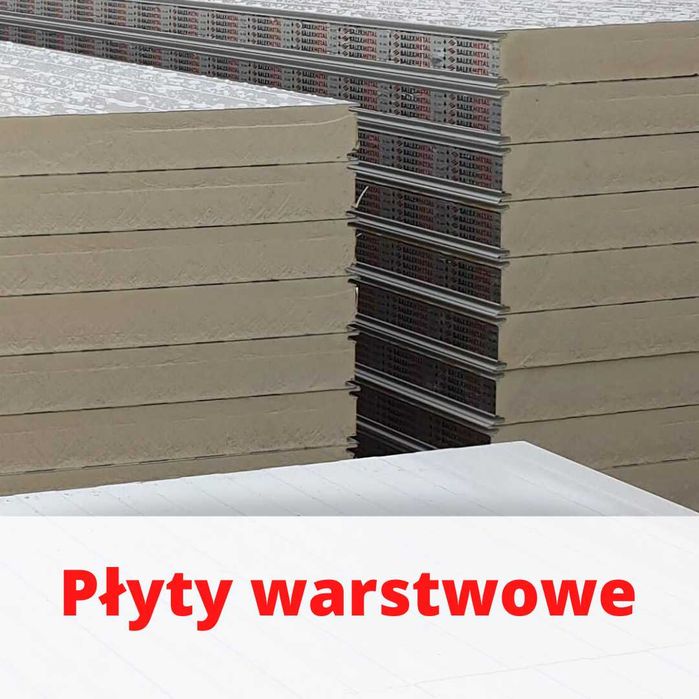 OD RĘKI - płyta WARSTWOWA dachowe i ścienne- 1 gat i 2 gat - od reki