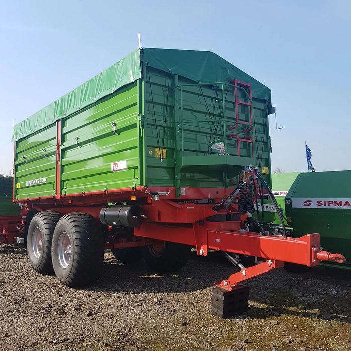 Pronar T683  OBNIŻKA CEN! Przyczepa tandem T683 PRONAR, 15 TON, plandeka GRATIS