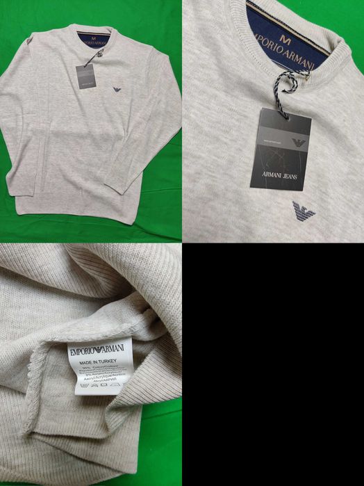 Sweter męski Armani kolory sweterek hit