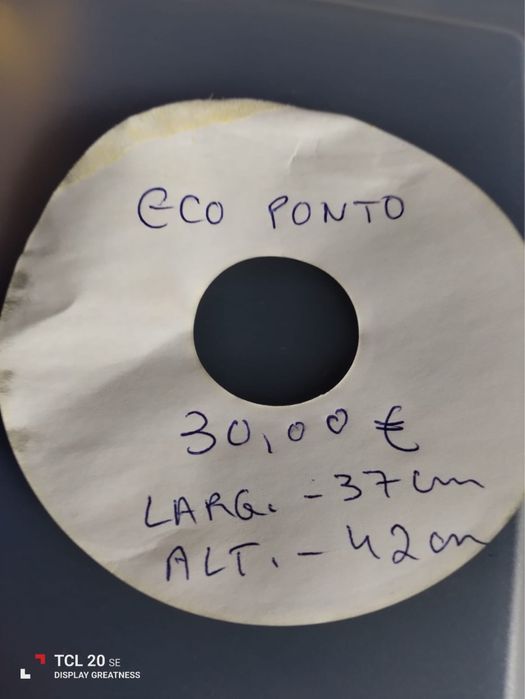 Ecoponto com pedal