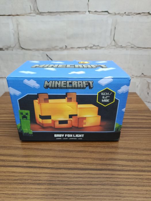 Lampka nocna Minecraft Fox Lisek