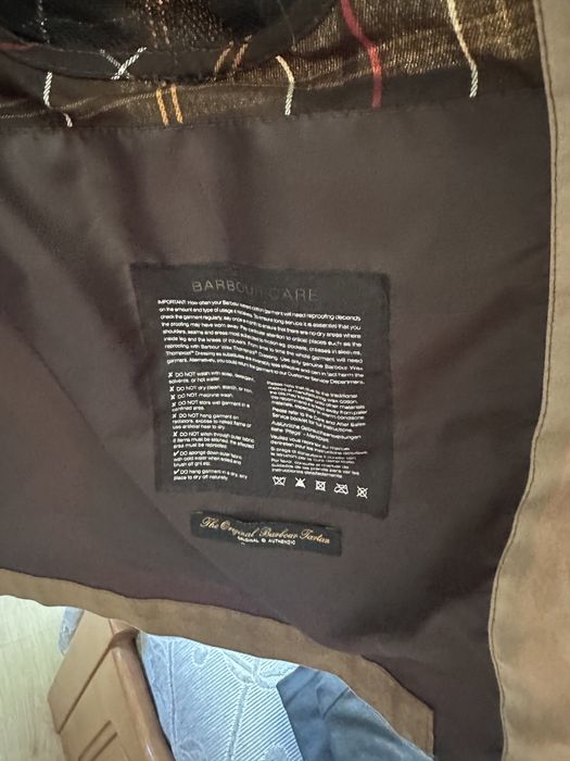 Casaco Barbour original - raramente ultilizado