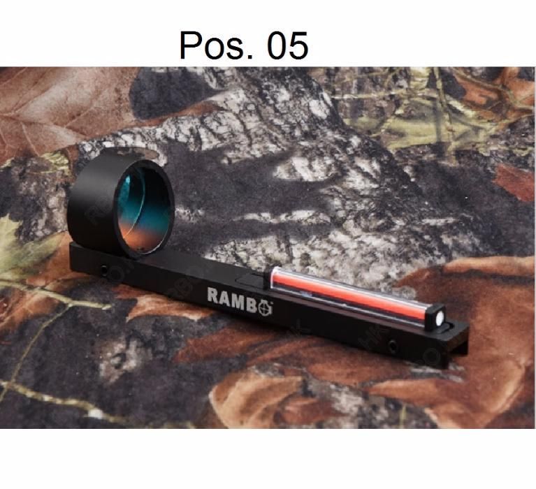 Miras tacticas ponto vermelho red dot lente ao tubolares.