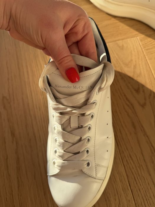 Buty Alexander McQueen sneakersy sportowe trampki 41 42 skora premium