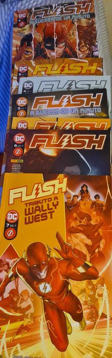 Flash a guerra por um minuto completa