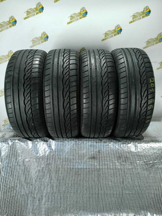Шини Dunlop 205/55R16. 4шт. Літо 2023р (0361)